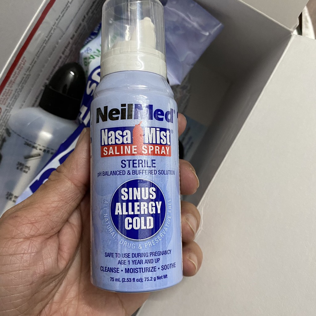 Hộp gói muối rửa mũi NeilMed Sinus Rinse
