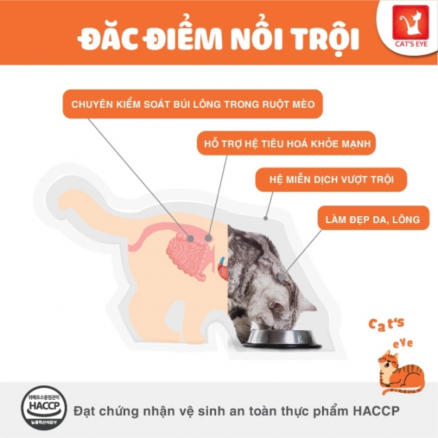 [HỎA TỐC / DATE MỚI ] [1.5KG/COMBO] Cat's Eye - Thức ăn hạt cho mèo mọi lứa tuổi