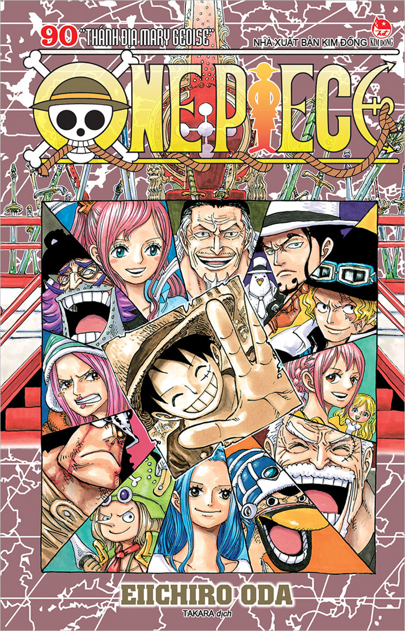 Kim Đồng - One Piece - Tập 90 (bìa rời)