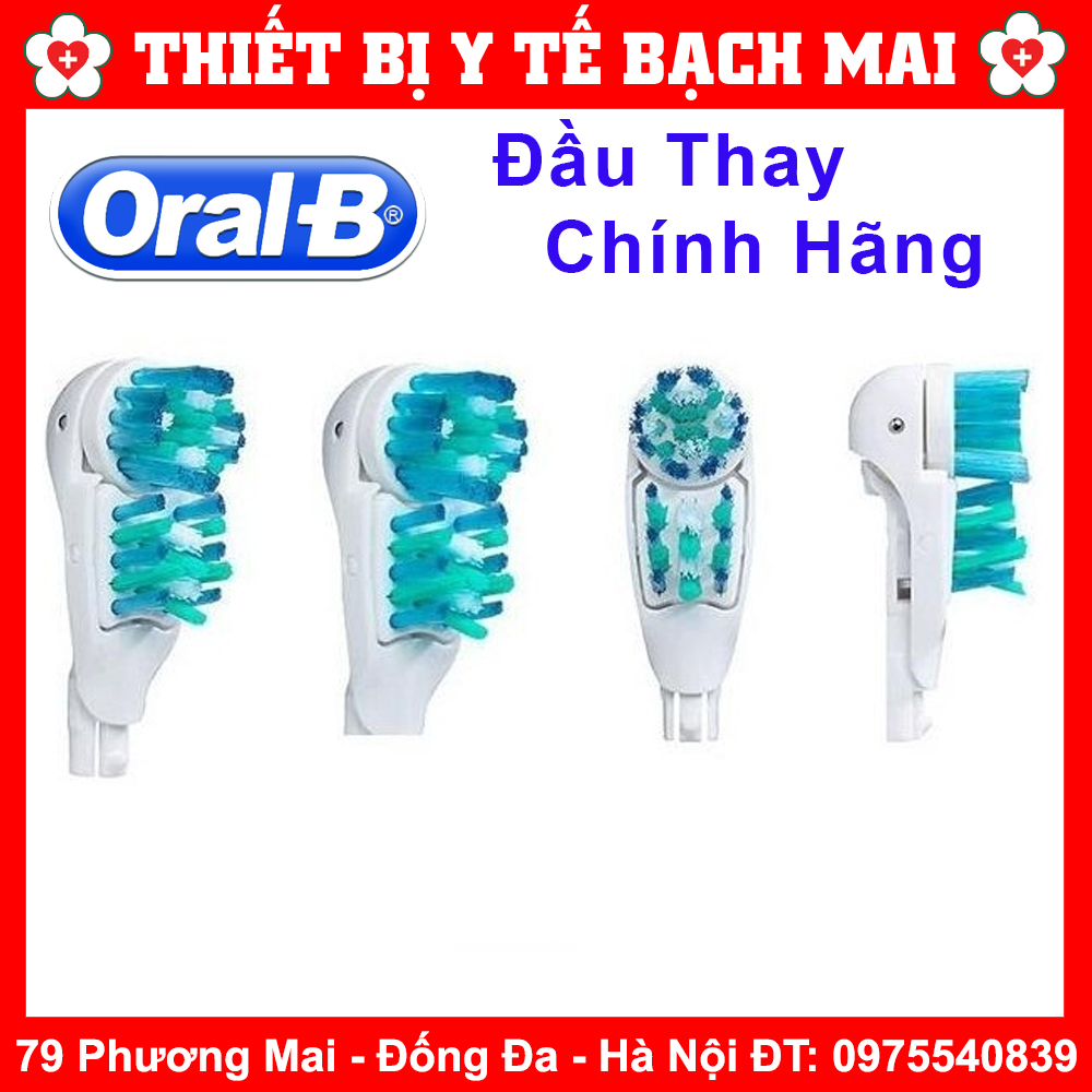 Đầu thay bàn chải oral-b crossaction mỹ - đầu bàn chải pin oral-b