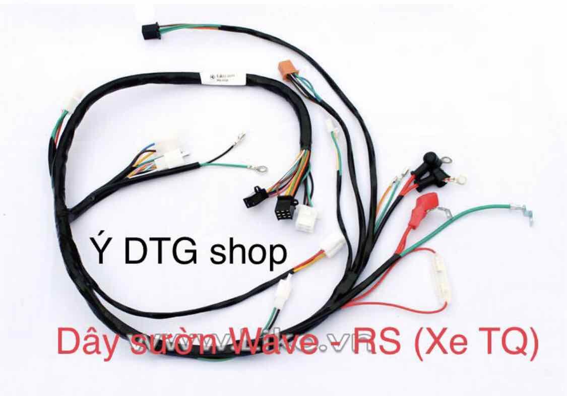 Dây Điện Sườn Xe Wave Rs Tq - 1686