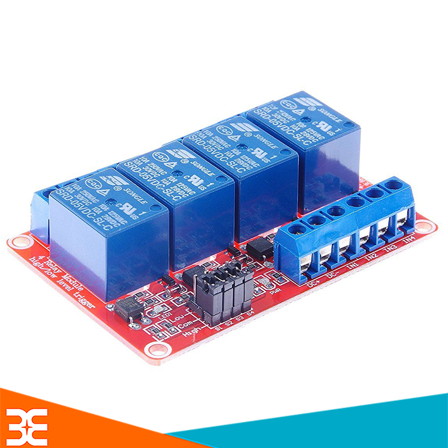 Module Relay 5VDC 4 Kênh High / Low