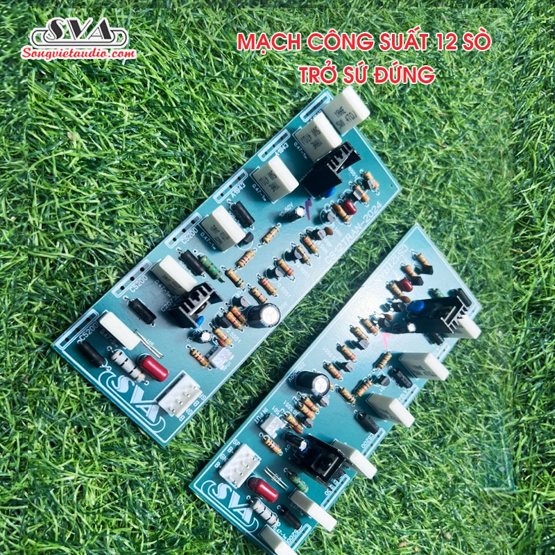 MẠCH CÔNG SUẤT 12 SÒ (2 KÊNH) - 1 CẶP