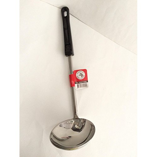 VÁ (MUÔI) INOX CÁN NHỰA - Zebra - 105233 (đường kính 8,8cm)