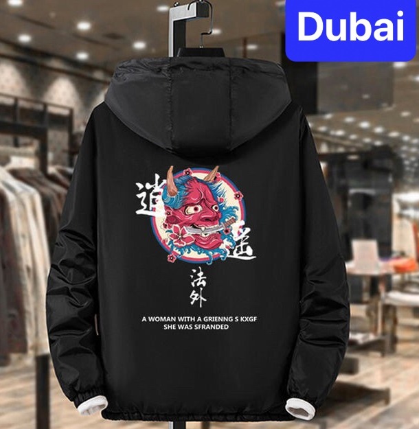 ÁO KHOÁC DÙ NHẸ NAM NỮ ĐA NĂNG 2 LỚP CHỐNG NẮNG NÓNG MƯA MA QUỶ MẶT ĐỎ NHẬT BẢN - DUBAI FASHION