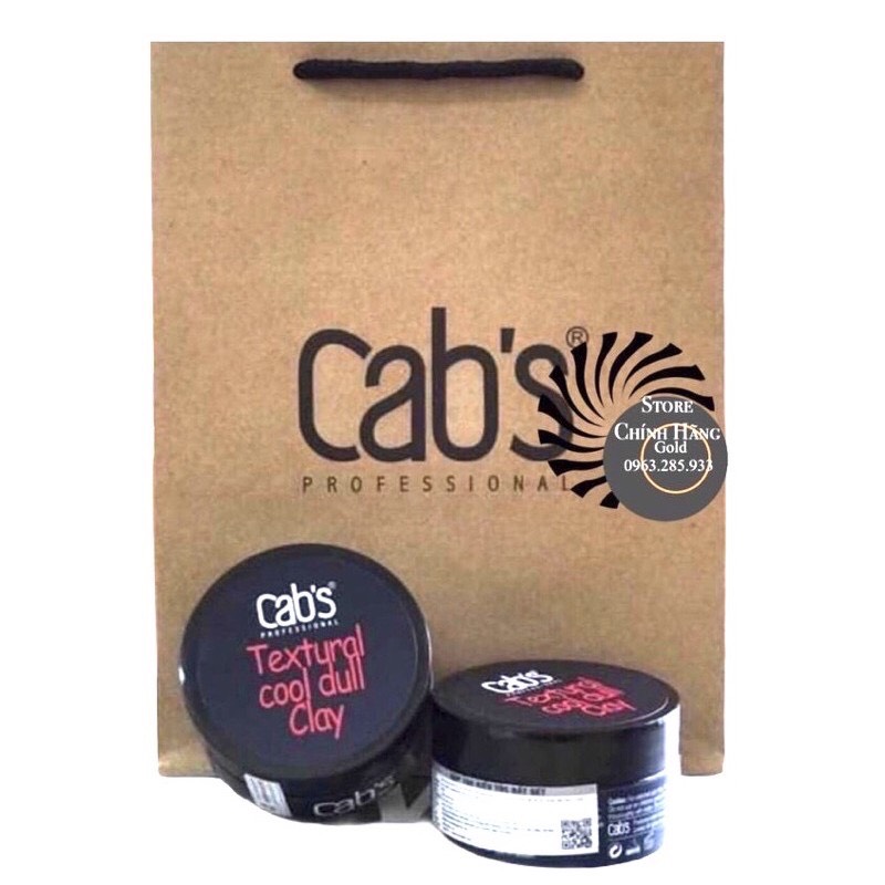 [ Cab's Chính Hãng ] Tặng Lược - Sáp Vuốt Tóc Cab's Made In Pháp Sáp Vuôt Tóc 80g