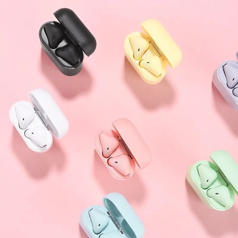 Tai Nghe i12 kết nối bluetooth có các màu sắchafng đẹp hot phong cách trẻ trung Mi-12