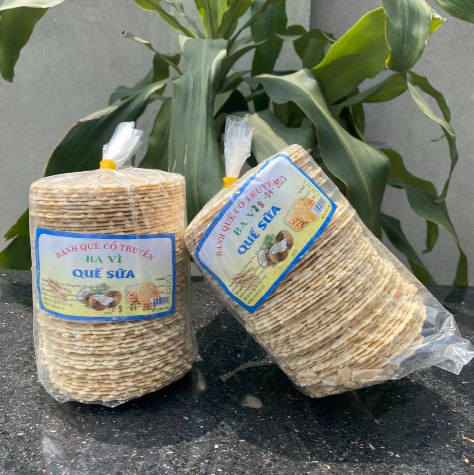 Bánh Quế Sữa Tròn Cổ Truyền Bịch 220Gram
