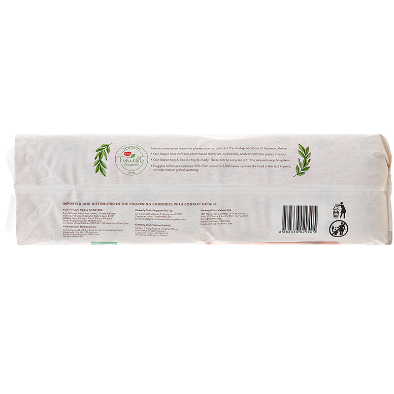 Tã Dán Huggies Platinum Nature Made NB 60 Miếng (Dưới 5 Kg)