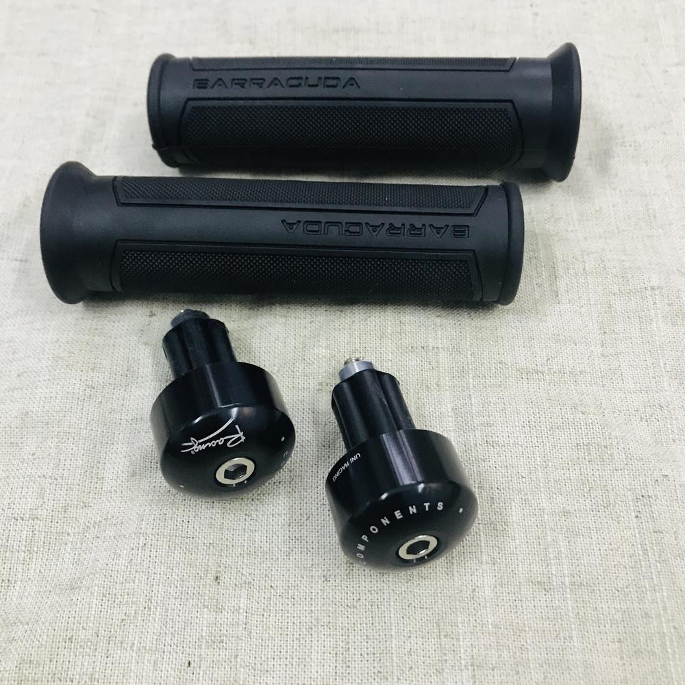[CẶP ĐÔI HOÀN CẢNH] COMBO GÙ XE MÁY RACING BAO TAY BARRACUDA TRANG TRÍ XE MÁY (GÙ MÀU ĐỎ)