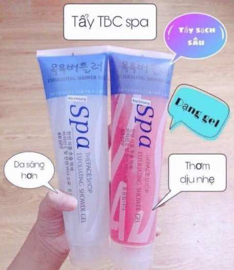 Gel tẩy da chết Spa Exfoliating Shower Gel