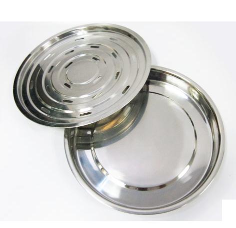 Khay úp ly inox tròn 26cm TANAFAC