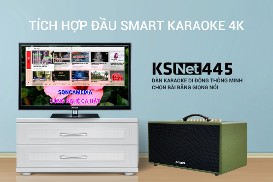 [HCM]Dàn Âm Thanh Di Động ACNOS KSNet445