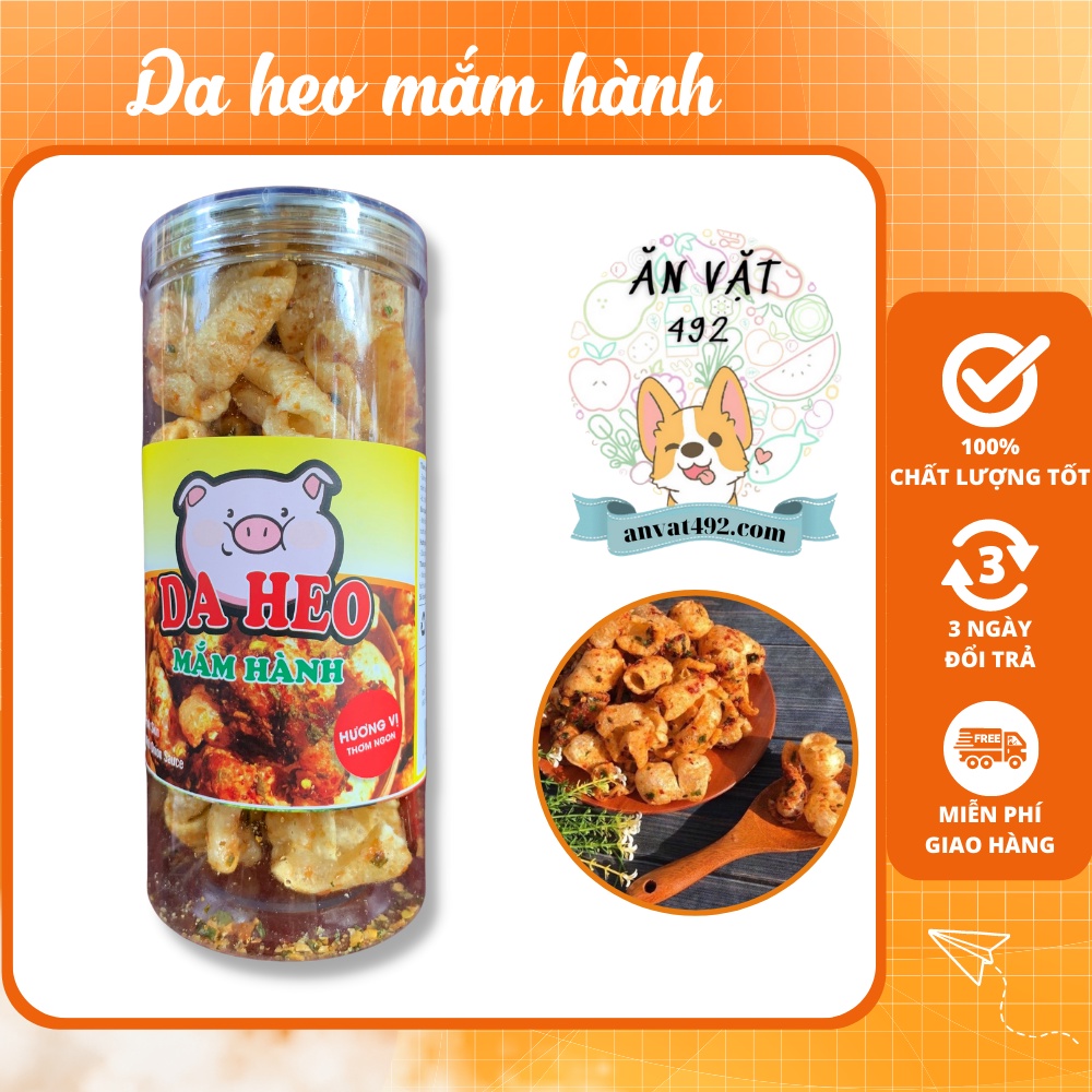 Da heo mắm hành 160g - ăn vặt 492