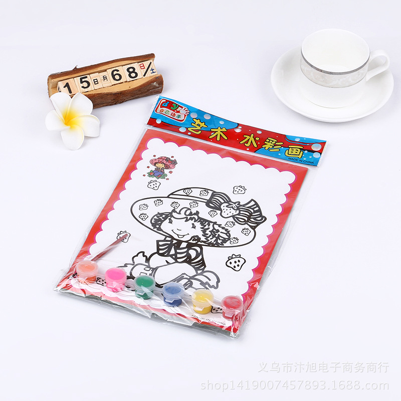 Tranh Tô Màu Cho Bé (19X26Cm) Bộ 5 Tranh