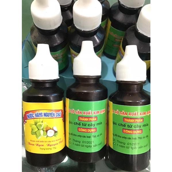 Nước hàng cốt dừa nguyên chât lọ 75g thơm ngon