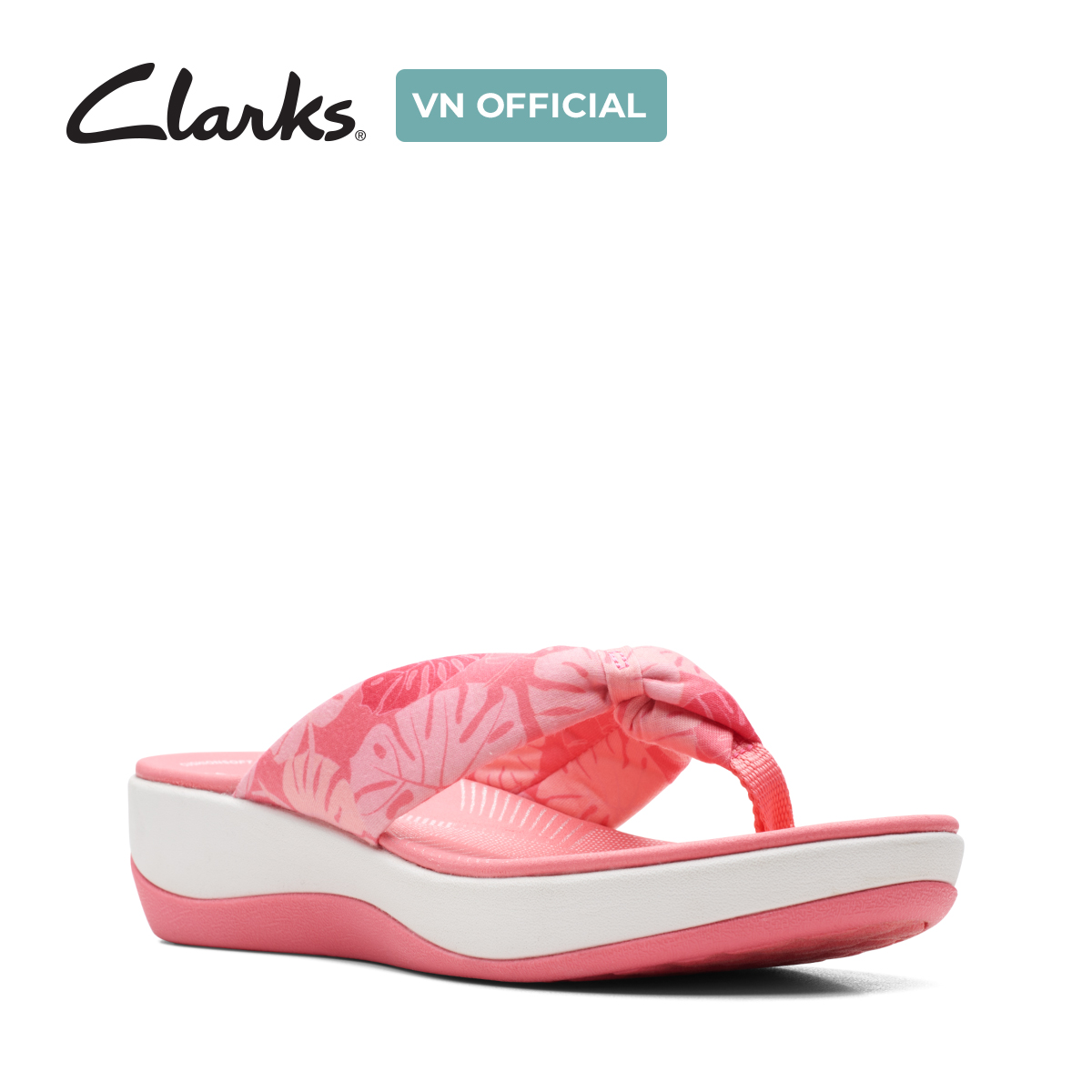 Dép Xỏ Ngón Vải Nữ Clarks - Arla Glison