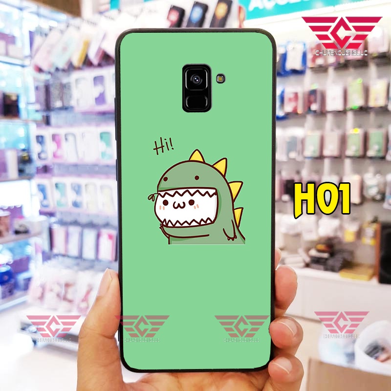 Ốp lưng samsung j6, j6 plus, a6, a6 plus, a8, a8 plus dễ thương, đáng yêu