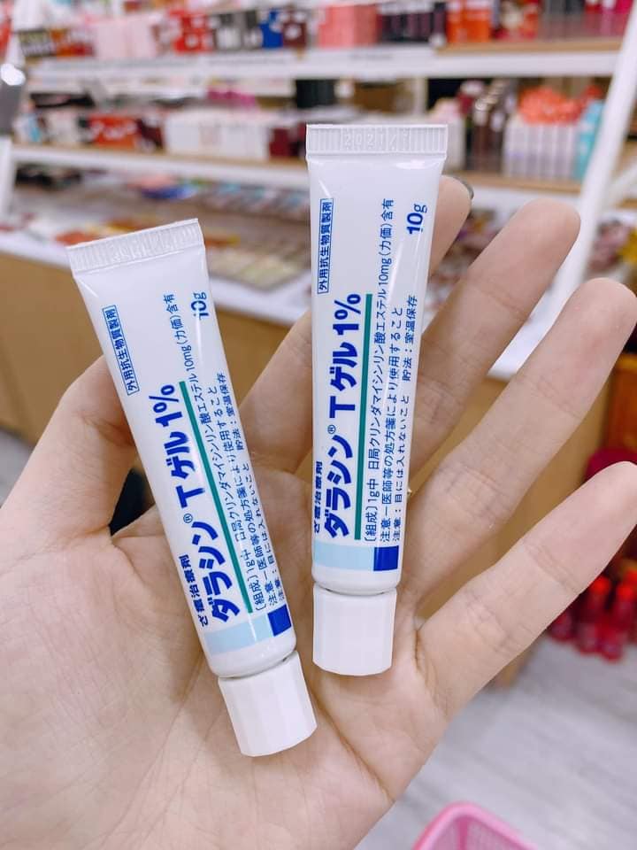 GEL TRỊ MỤN NHẬT BẢN 𝐒𝐀𝐓𝐎 𝐃𝐀𝐋𝐀𝐂𝐈𝐍 𝐓 𝐆𝐄𝐋 1%