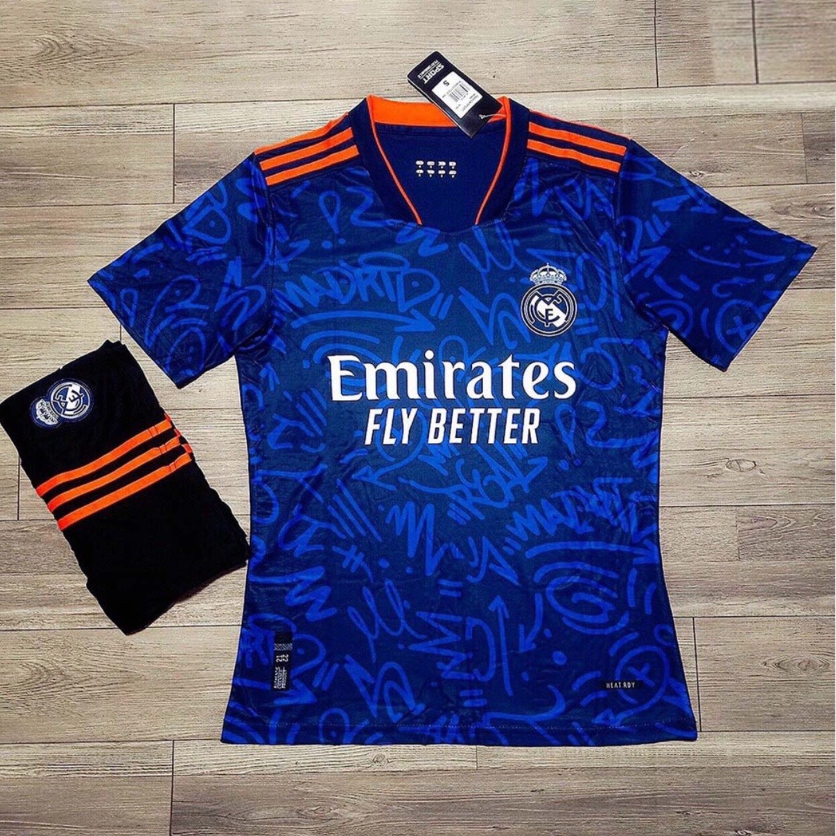 HOÀN TIỀN 15% - Áo Bóng Đá CLB Real Madrid - Thun Thái Cao Cấp - Co Giãn 4 Chiều