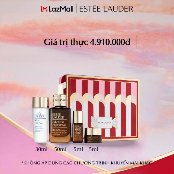 Estee Lauder - [Phiên Bản Giới Hạn] Bộ quà tặng Estée Lauder REPAIR + RENEW SKINCARE Collection (Giá trị thực 4,910,000d)
