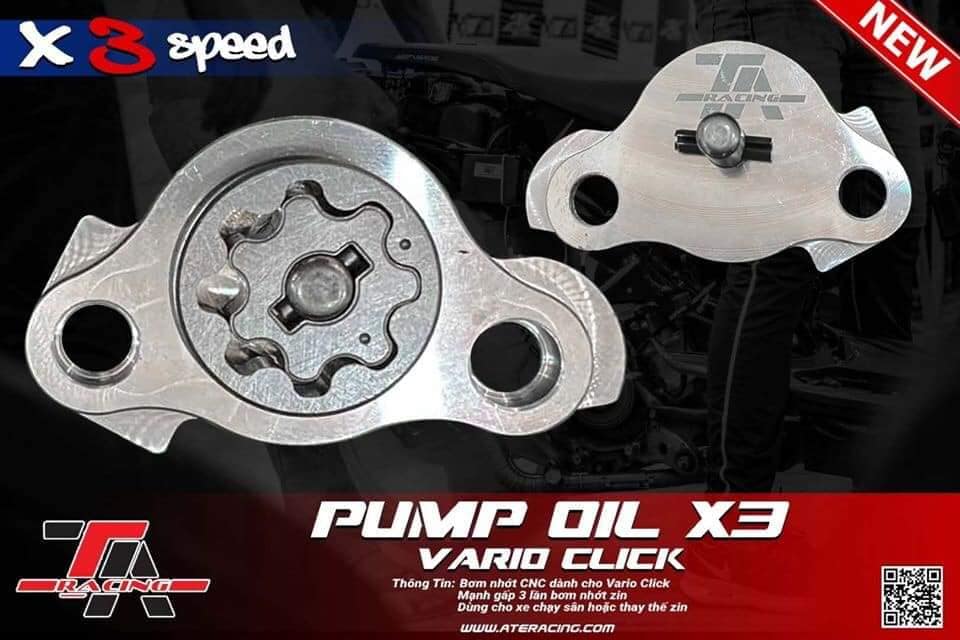 Bơm nhớt độ TA Racing Honda Vario/Click