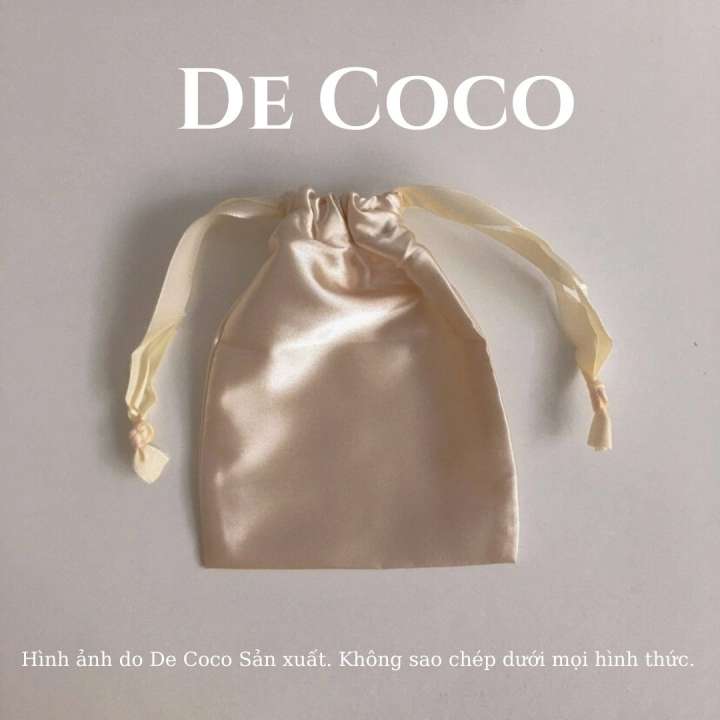 Băng bịt mắt ngủ lụa cao cấp, mềm mại bảo vệ mắt (kèm túi lụa) decoco.accessories