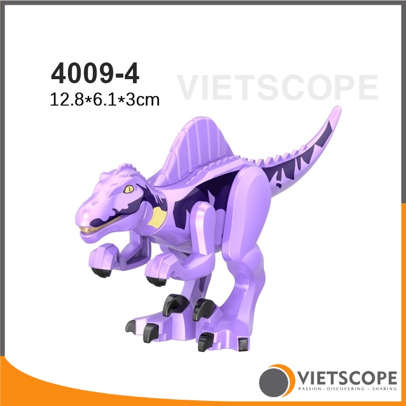 Lắp ráp khủng long Jurassic World - Non lego - 4009