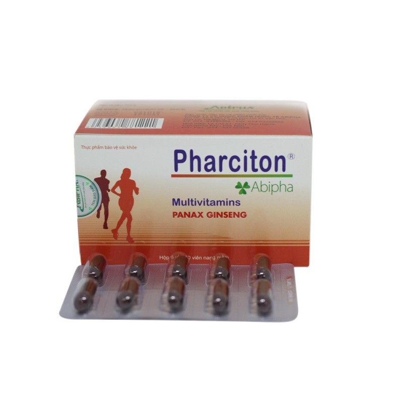 Pharciton -Bổ sung Vitamin và khoáng Chất ,giúp ăn ngon miệng (hộp 60 viên ) cao cấp
