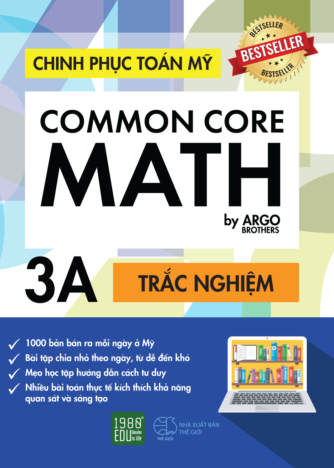 Fahasa - Chinh Phục Toán Mỹ - Common Core Math (Tập 3A)