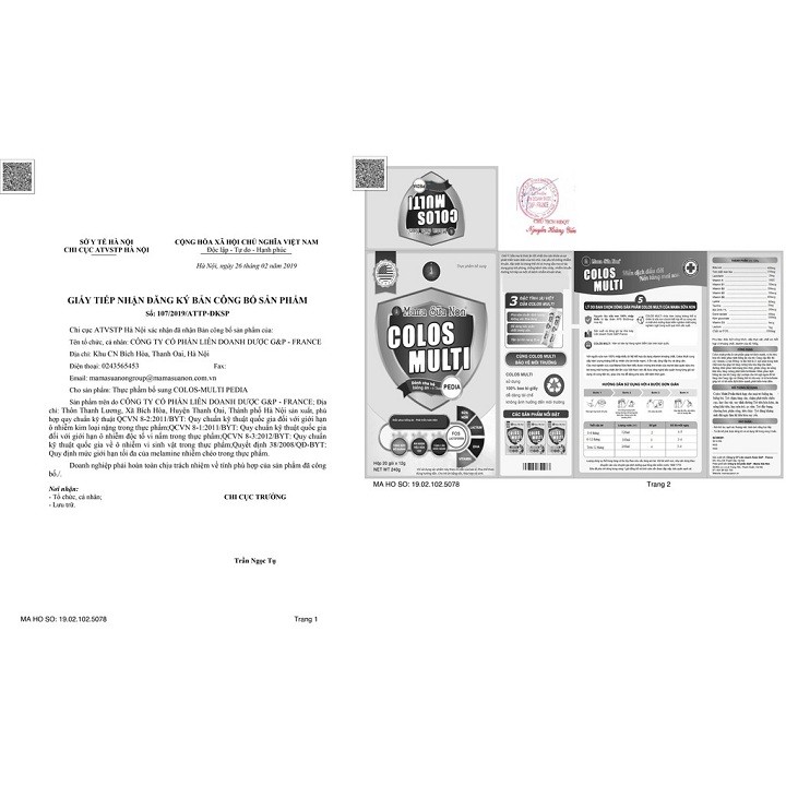 Mama Sữa Non Colos Multi Pedia