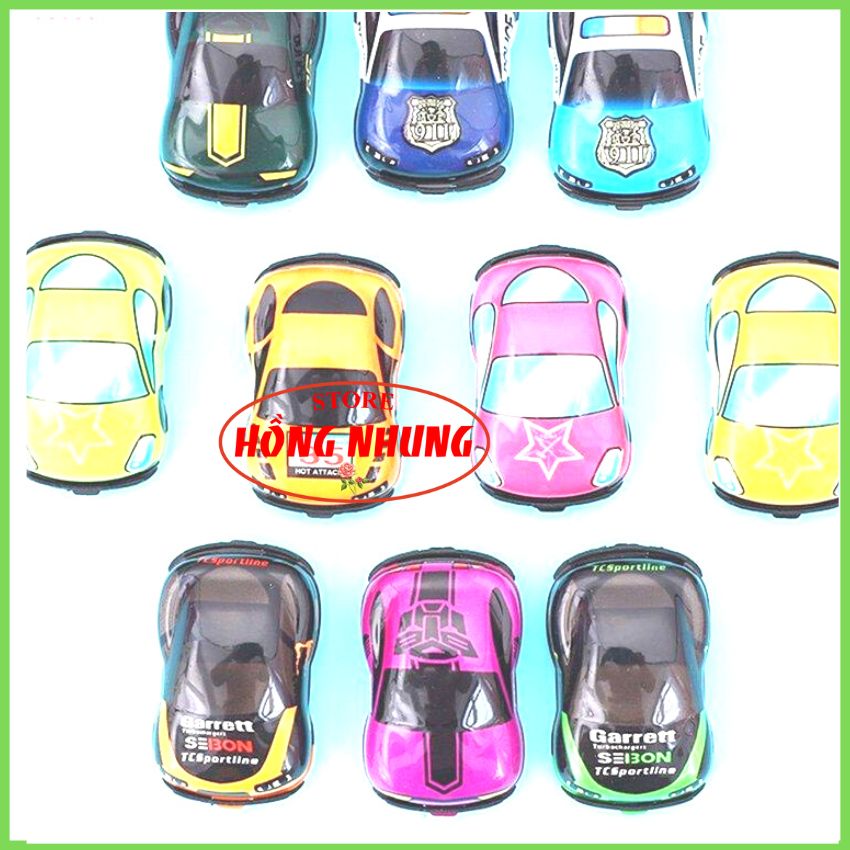 [ Mới] Đồ Chơi Xe Hơi Kéo Lùi Nhiều Kiểu Dáng Dễ Thương Cho Bé