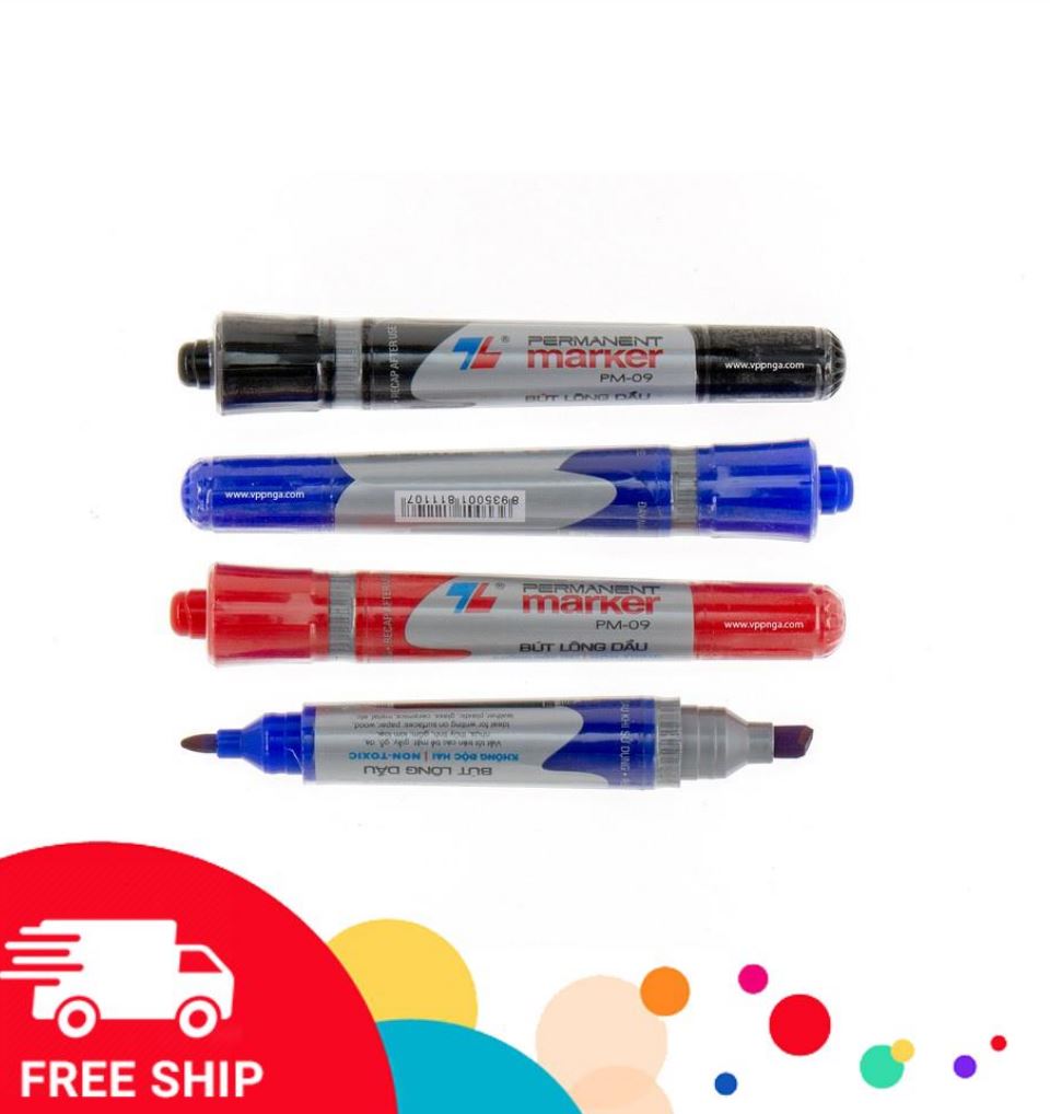 Cây bút lông dầu thiên long pm04 bút thiên long pm 04 - viết lên nilon, nhựa...