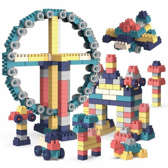 BỘ LEGO BUILDING BLOCK 520 chi tiết