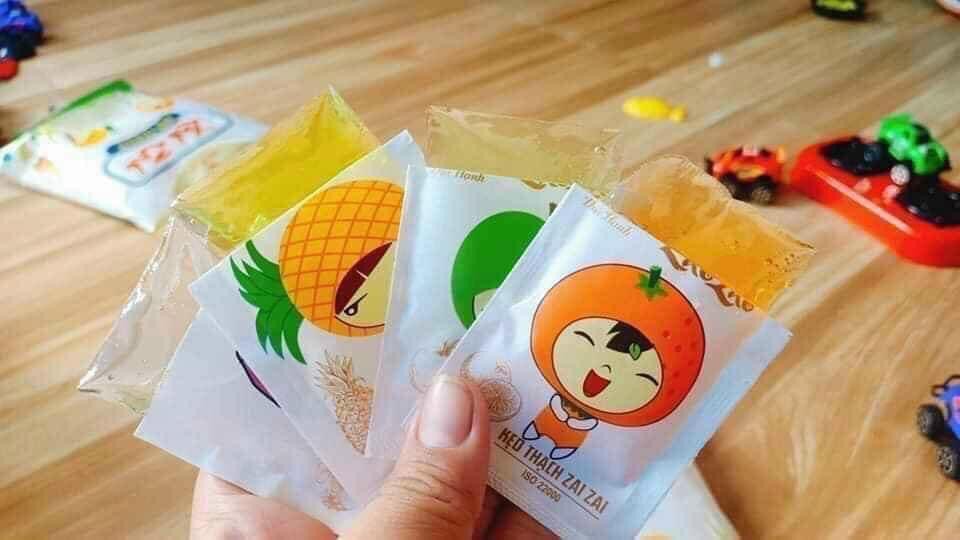 Thạch rau câu Zai Zai bịch 1kg