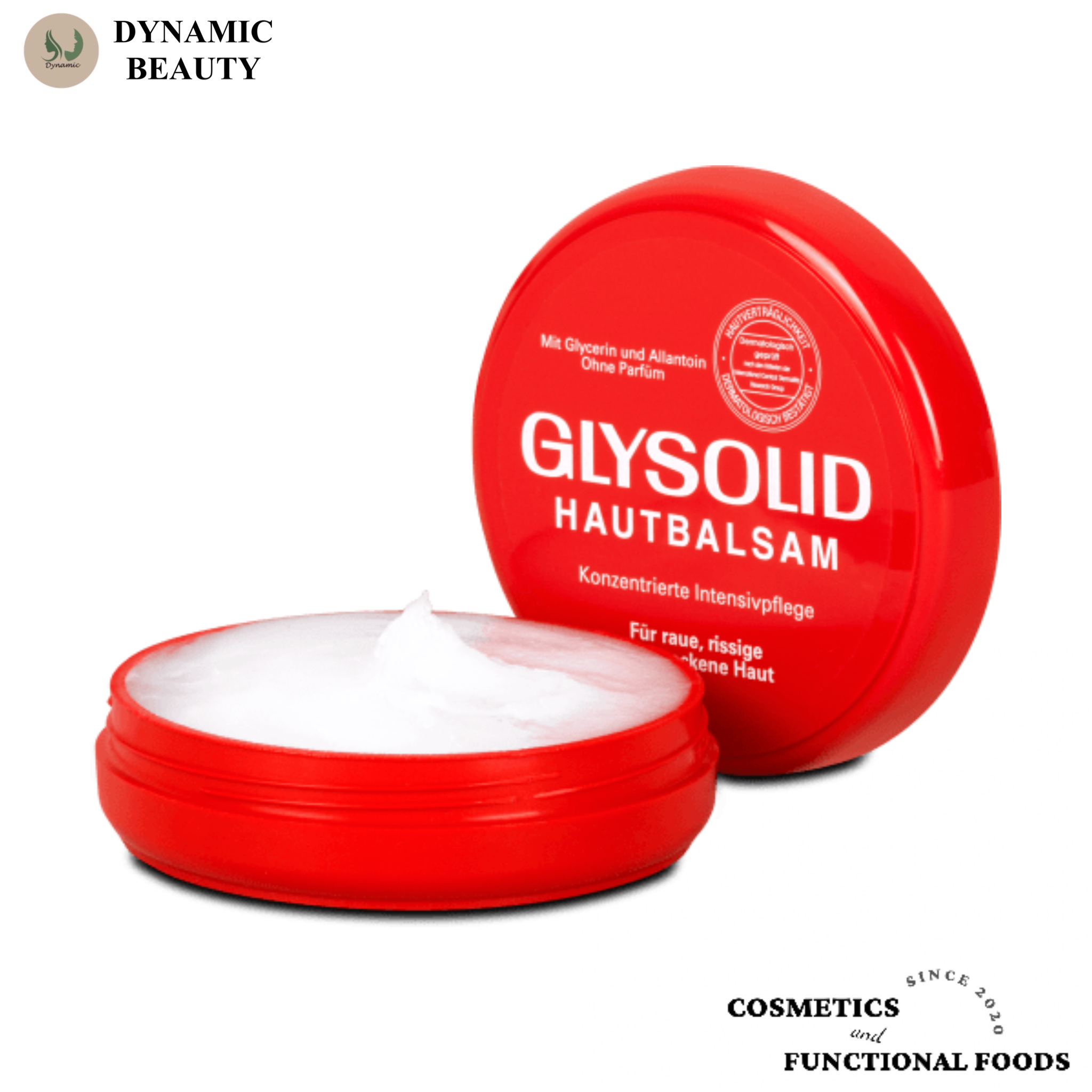Kem bôi nẻ Glysolid hautbalsam 100ml dành cho người nẻ da tay và nứt gót chân của Đức