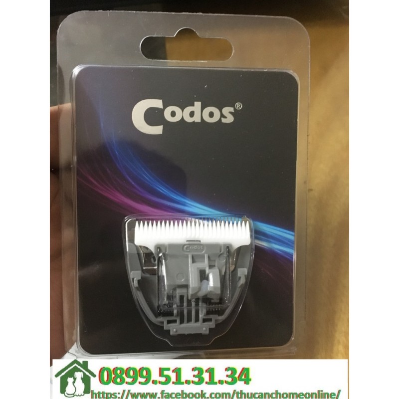 Lưỡi tông đơ Codos Cp 6800 cắt lông cho chó mèo, chất lượng sản phẩm đảm bảo tốt và cam kết hàng đúng như mô tả