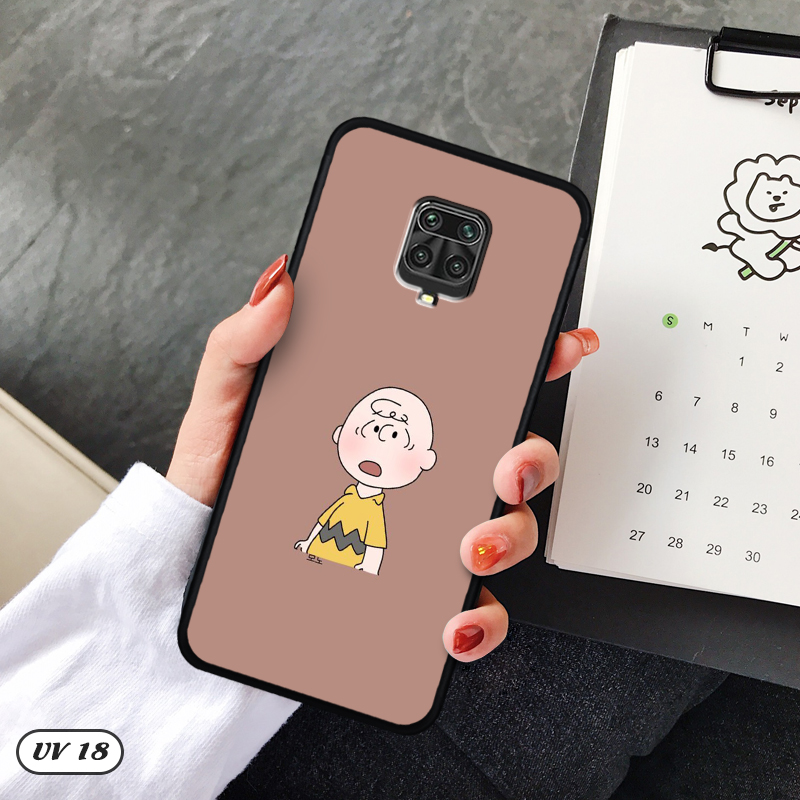 Ốp Xiaomi Redmi Note 9S lưng nhám -ngộ nghĩnh