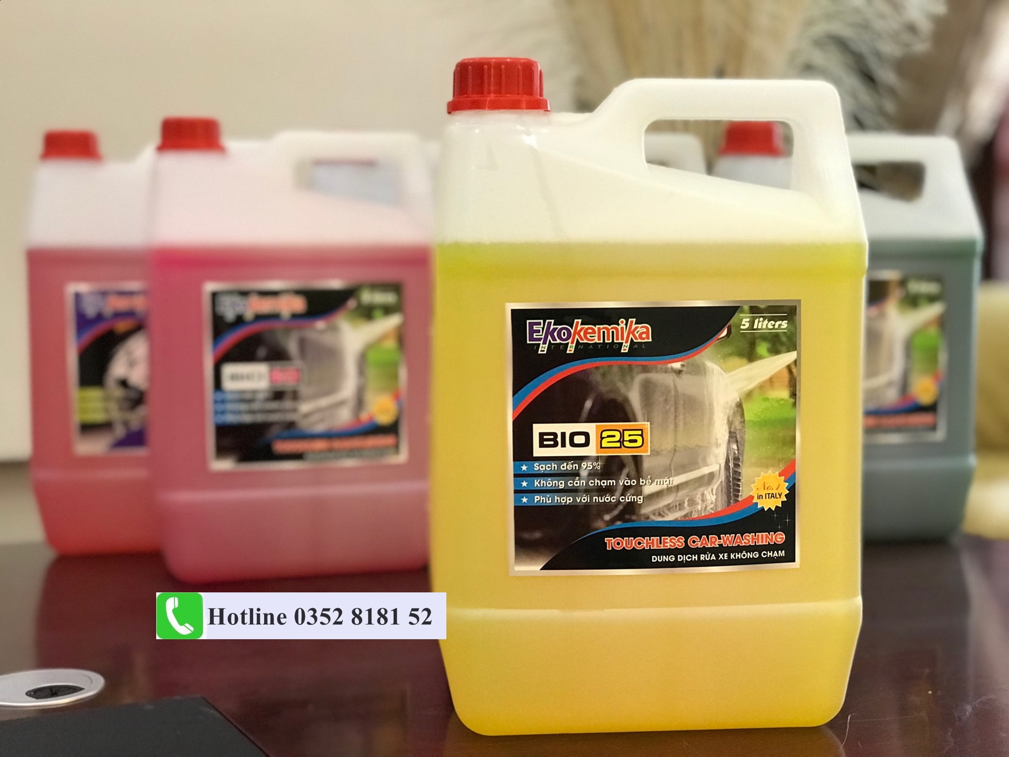 [HCM]Dung dịch rửa xe không chạm Bio25 5L