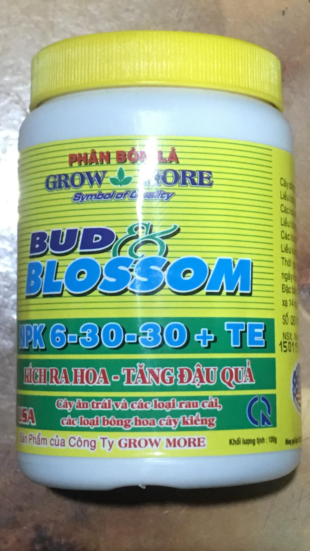 PHÂN BÓN LÁ GROW MORE BUD BLOSSOM 6-30-30+TE