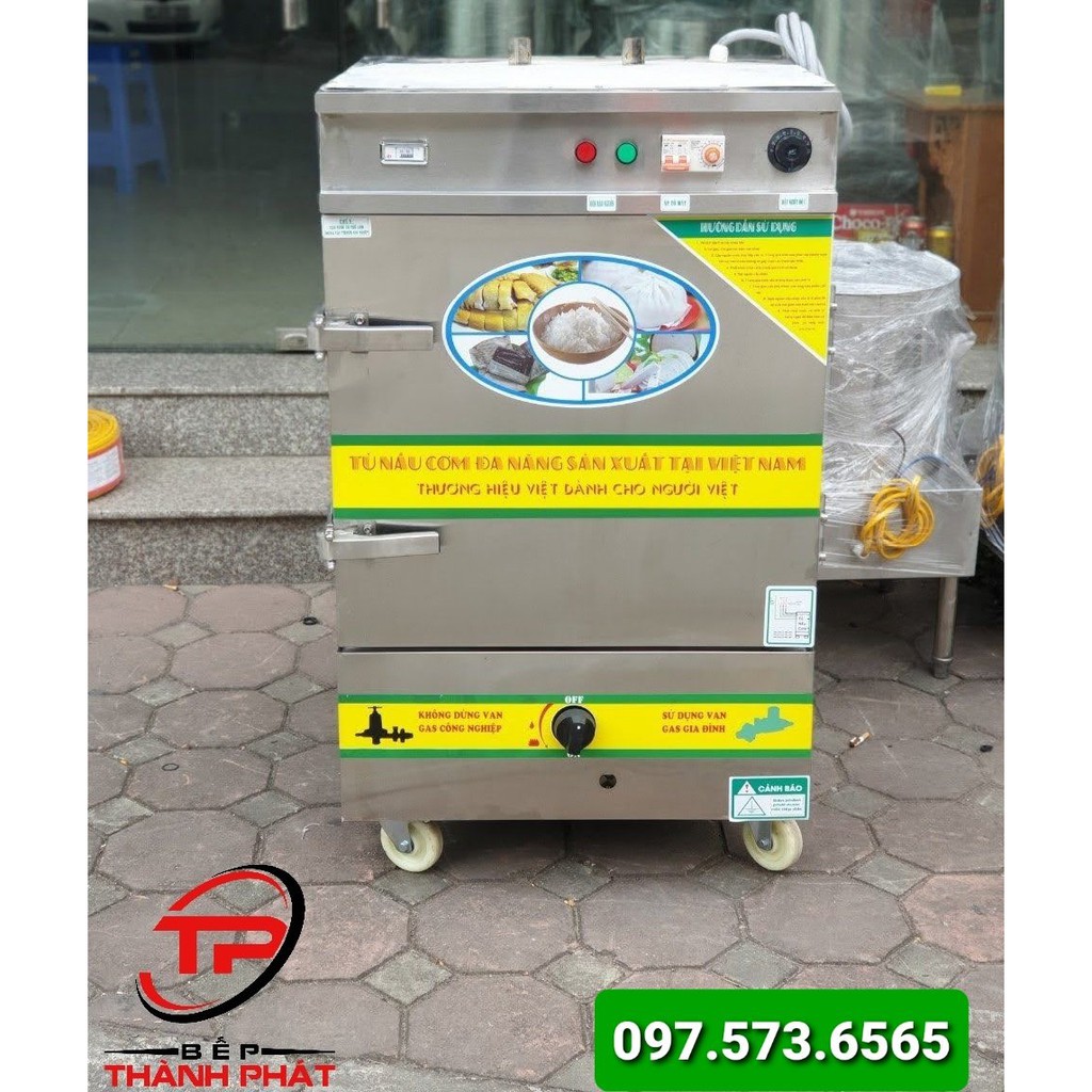 Tủ nấu cơm công nghiệp 6 khay