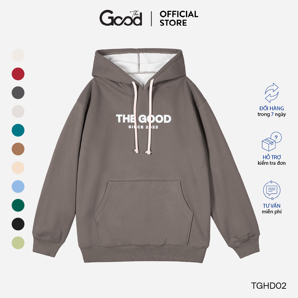 Áo Hoodie Lót Lông THE GOOD/ Basic Hoodie
