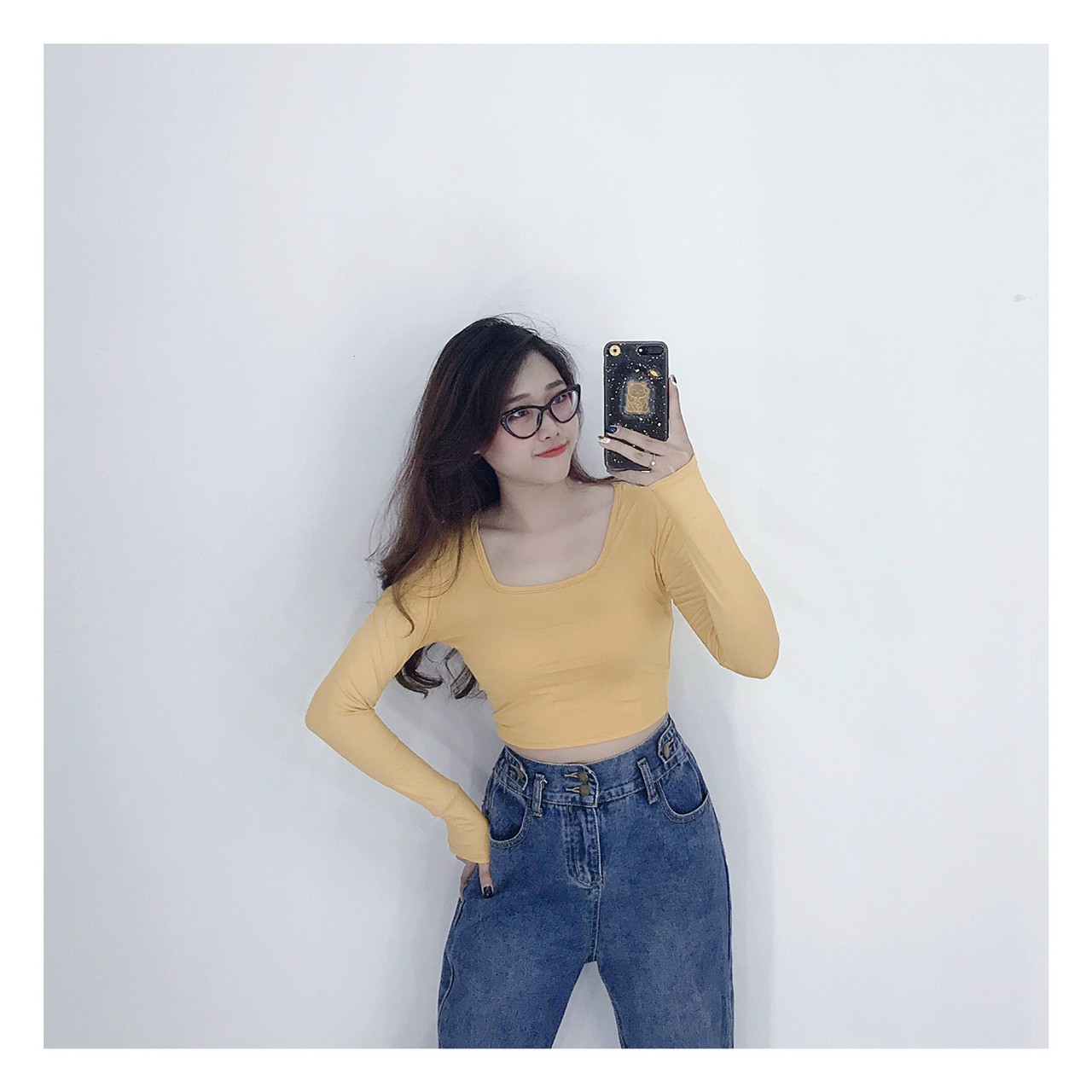 ÁO THUN CỔ LỌ VUÔNG, PHỤNG HOÀNG