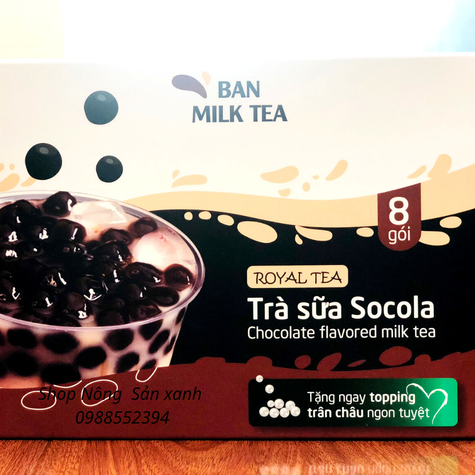 Trà sữa Socola (hộp 8 gói) Date 15/06/2022