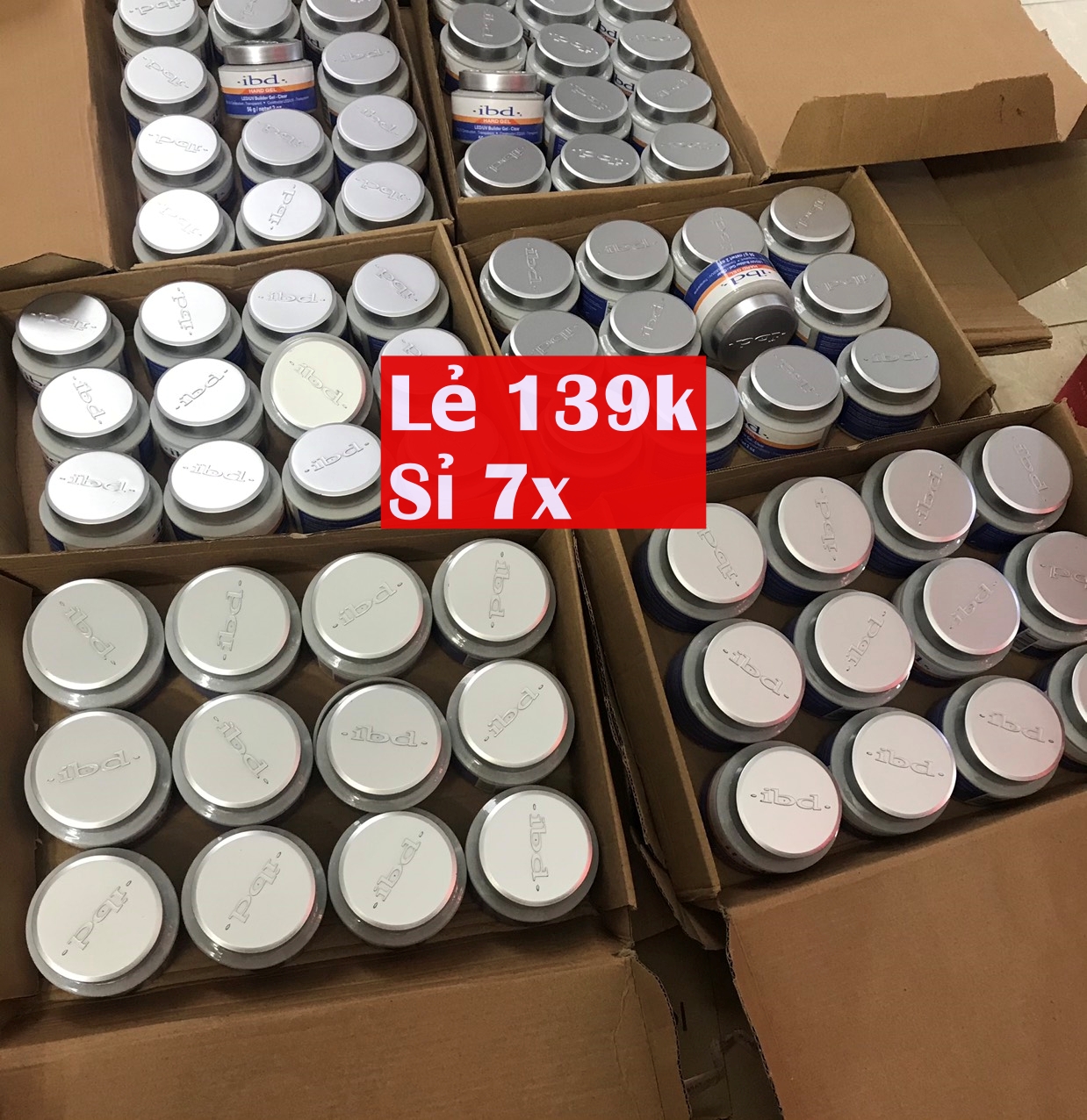 [HCM]Gel đắp ibd cao cấp không nóng