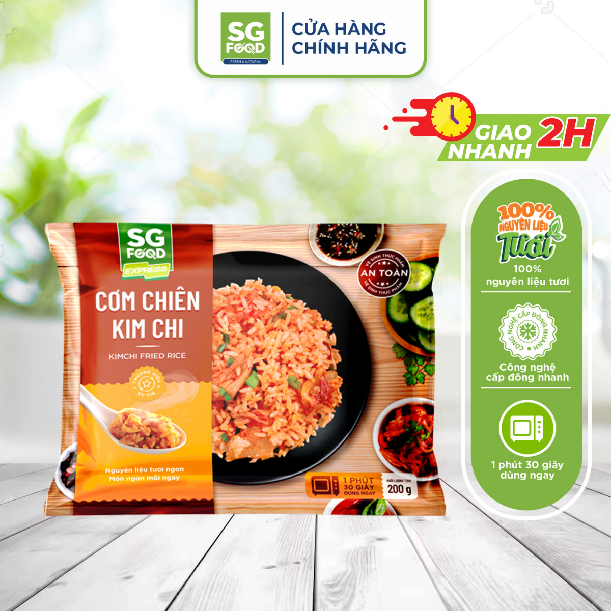 Cơm Chiên Kim Chi SG Food 200g