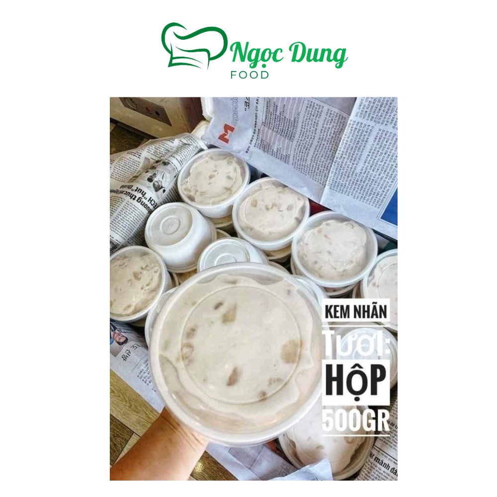 Kem nhãn tươi hộp 300gr (giao hỏa tốc TPHCM)
