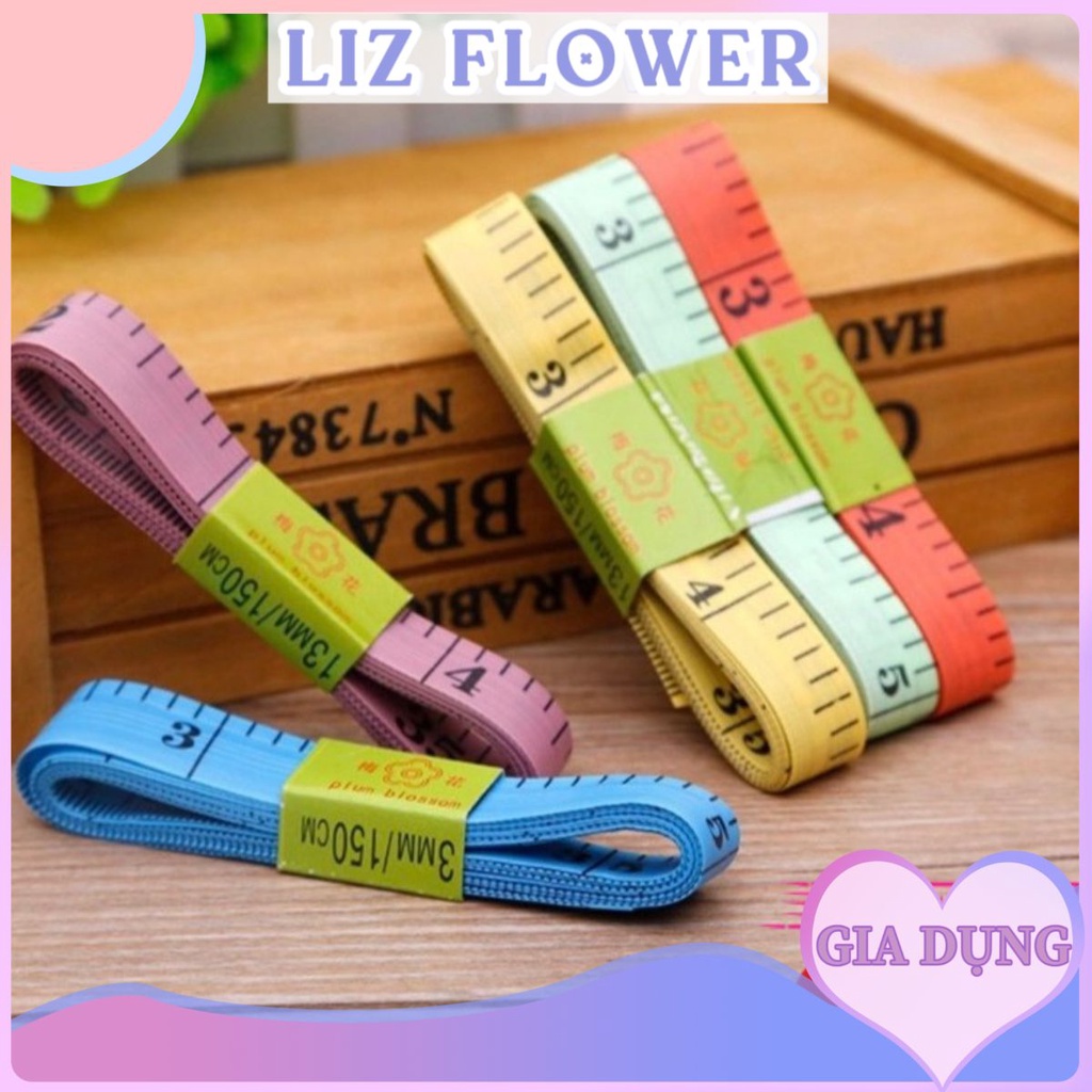 Thước Dây May Đồ, Đo Chiều Cao, Kích Thước Dài 150cm Lizflower