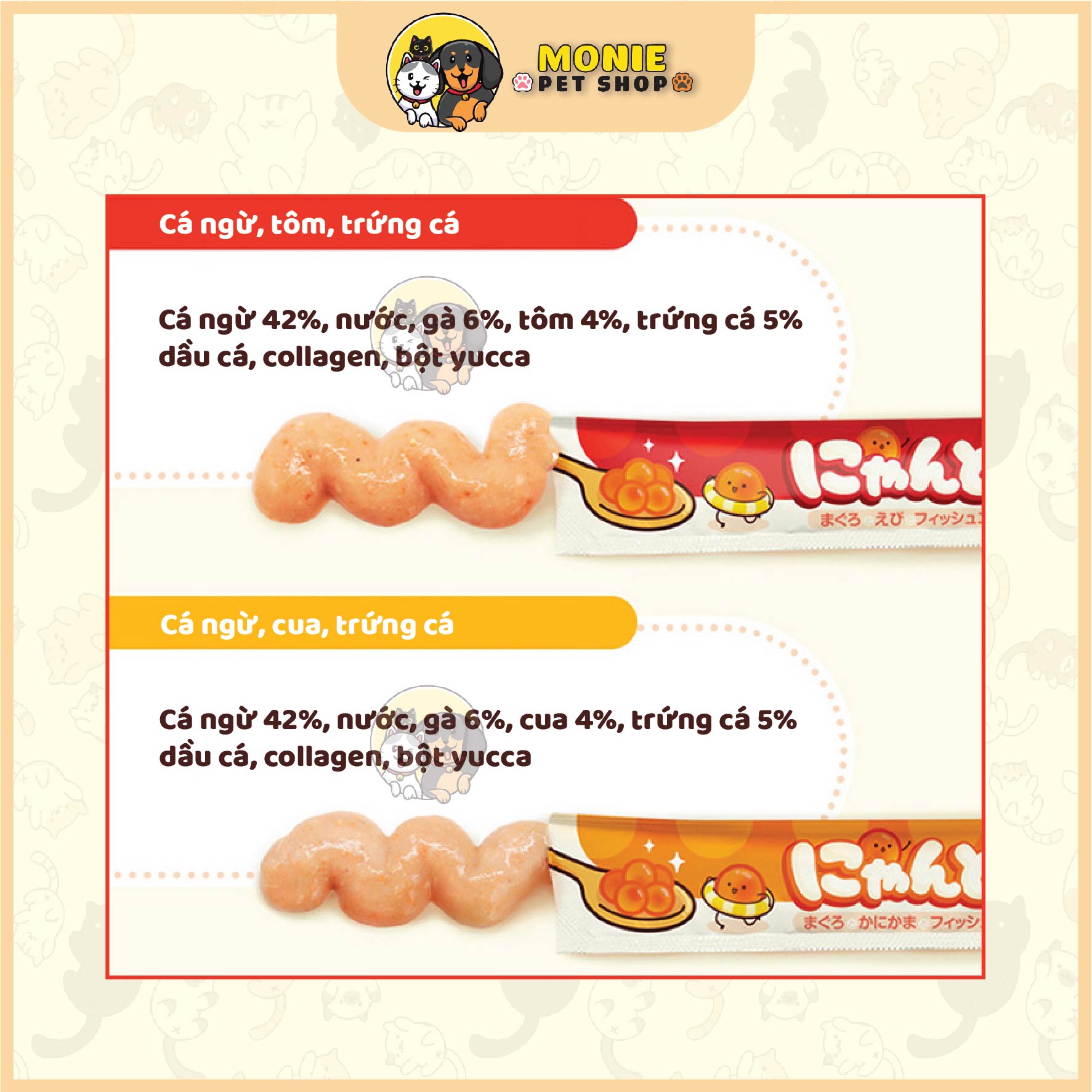 Súp thưởng cho mèo Hell's kitchen 14g/thanh, gói 4 thanh