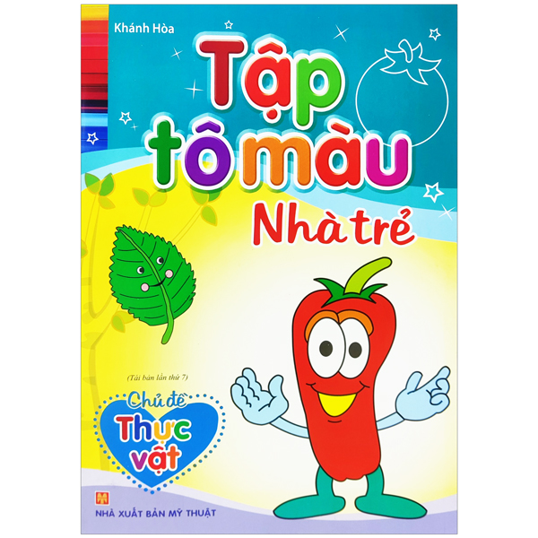Fahasa - tập tô màu nhà trẻ - thực vật